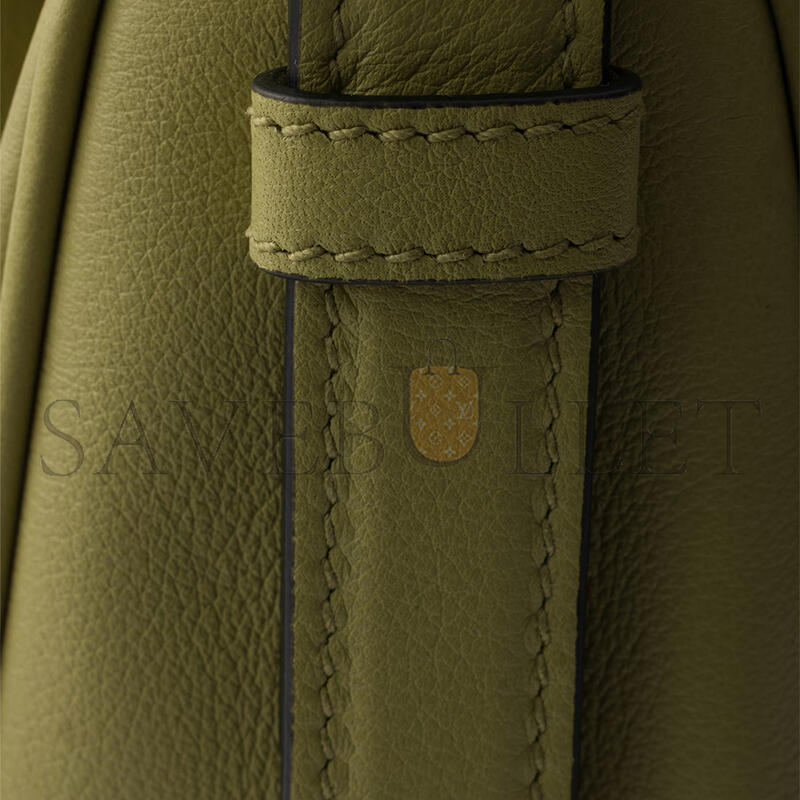 PRADA DEMI-LUNE LARGE LEATHER SHOULDER BAG 1BC255 (42*19.5*8.5cm)